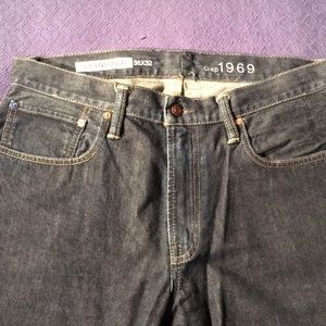 Men’s GAP “1969” jeans. Dark blue. 36x32